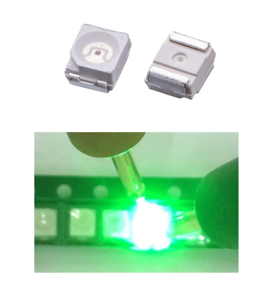 Jual LED 3528 2835 Blue 460-470nm SMD Chip 1210 Warna Biru PER 25PCS | Indonesia