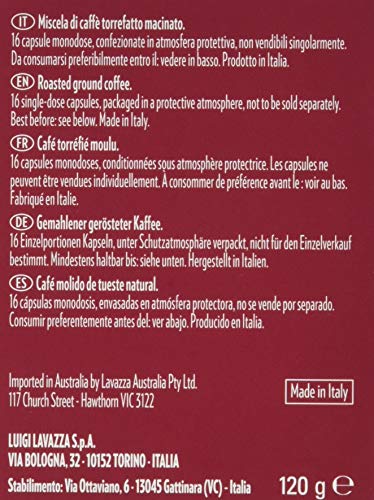 Lavazza A Modo Mio Intensamente, Pack of 5, 5 x 16 Capsules - Imagen 5