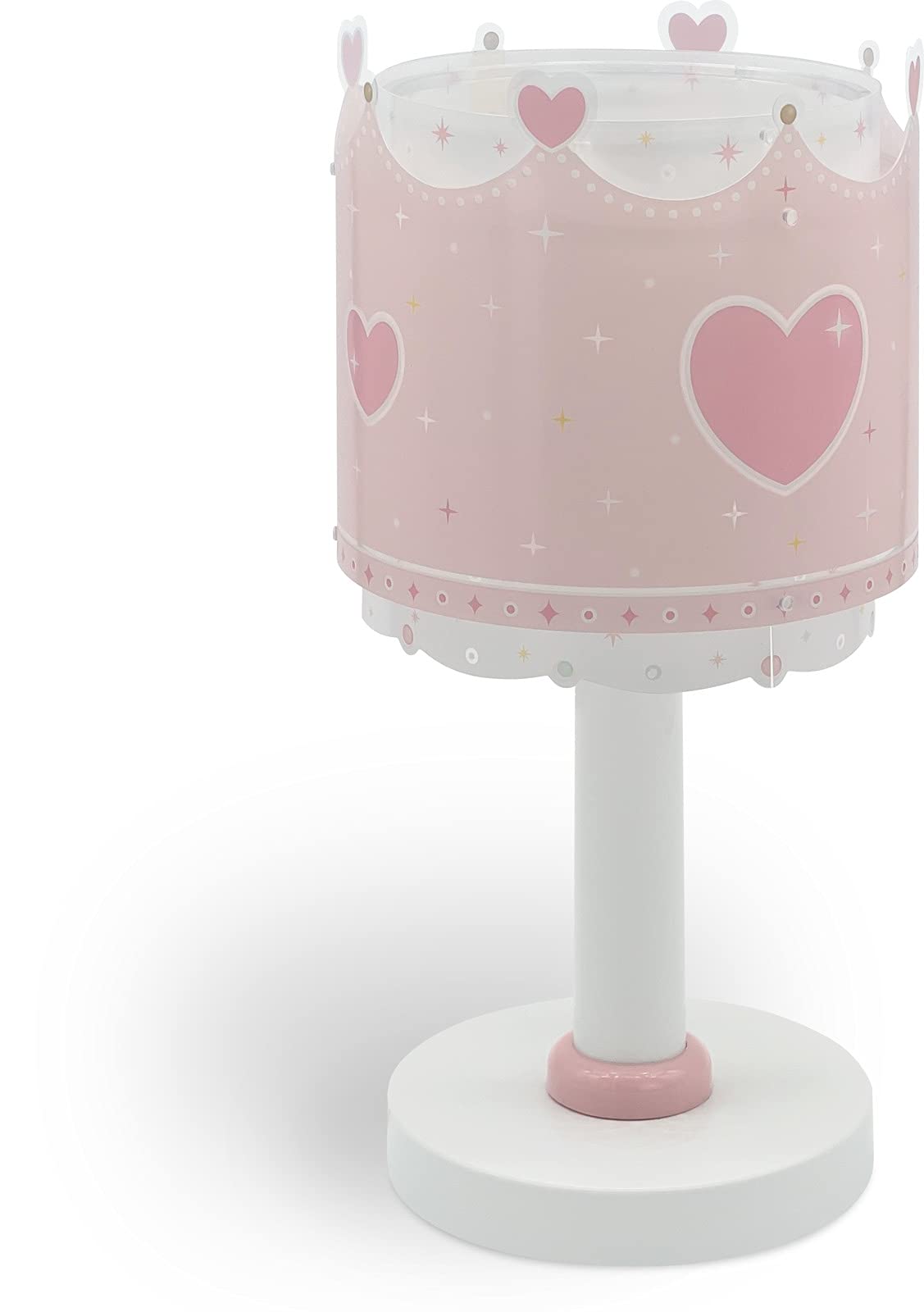 Lampada Da Soffitto Per Bambini Dalber - Plafoniera A Stelle Rosa Con Luce Soft - Foto 13