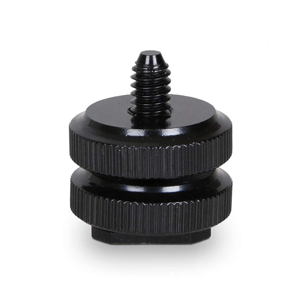 NEOHOOK 1/4 inch Tripod Screw to Flash Shoe Mount/Adapter with 2 Adjustable Screws - 1 Piece-picture-23