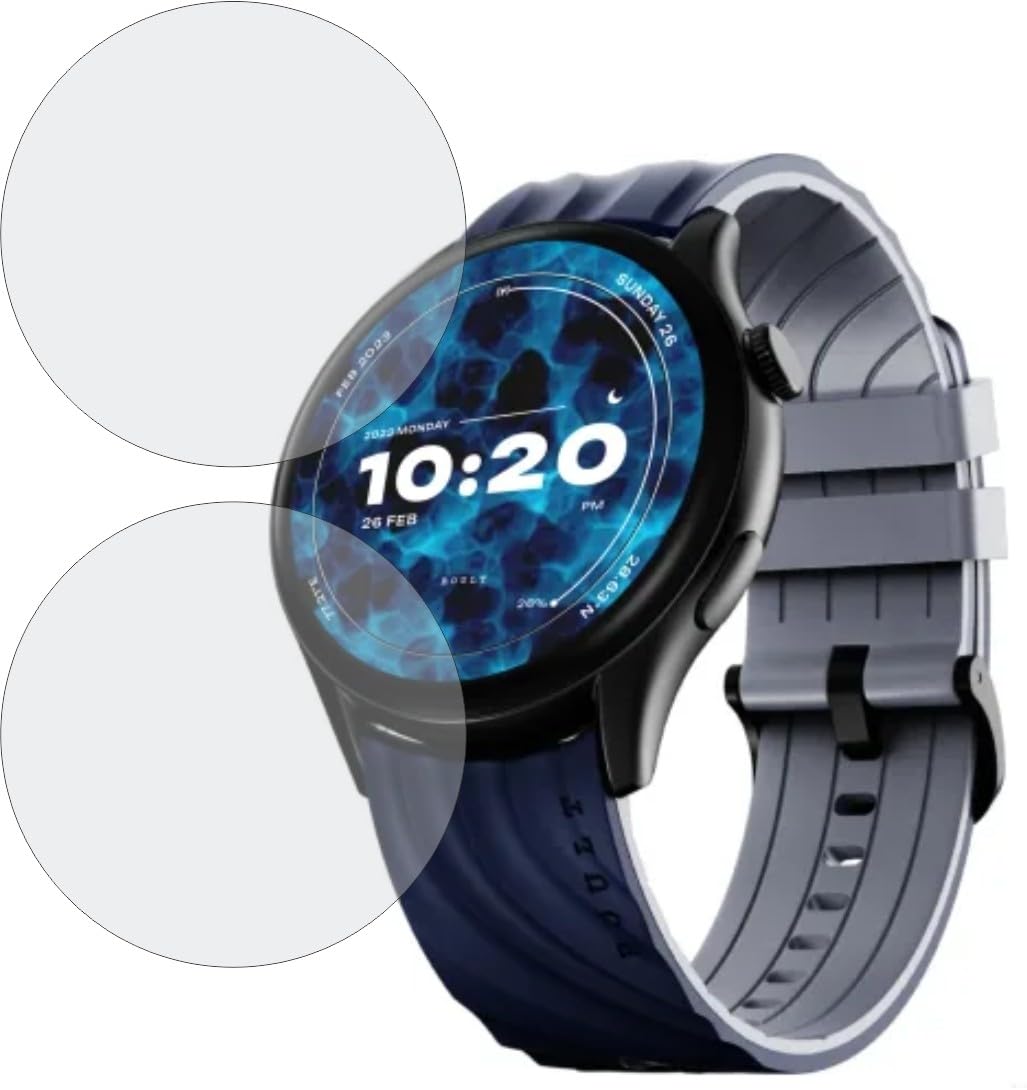 TELTREK Screen Guard for Boult Striker Pro Smartwatch Screenguard, Edge to Edge TPU Fiber Film not Tempered Glass Screen Protector for Boult Striker Pro (Pack of 2) (B0CN1VRD6X) Amazon Price History, Amazon Price Tracker