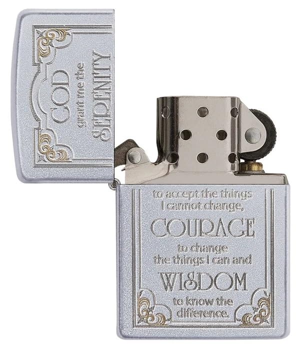 Encendedor Zippo Street Chrome Personalizado miniatura 2