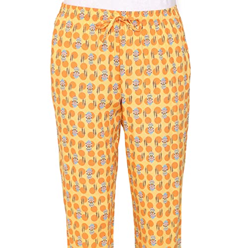 Image of Zivame Jewel Garden Woven Pyjama - Yarrow