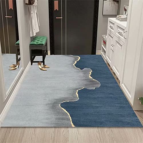 Kunsen Dormitorio Juvenil Sala de Estar de Lujo Ligero Antideslizante y Lavable para el hogar alfombras Grandes Baratas Gris Alfombra a la Venta alfombras Online baratas200X250CM