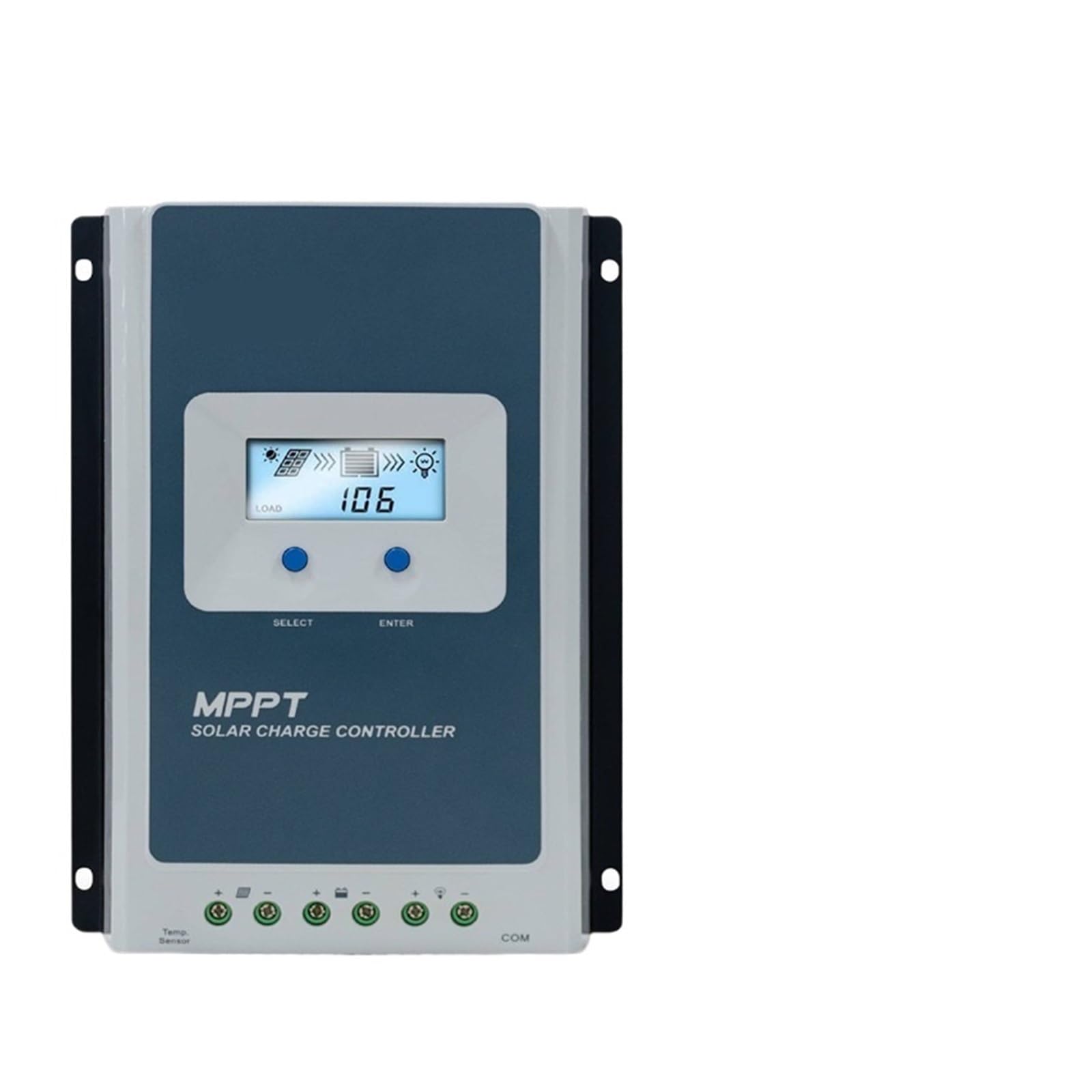 Regolatore di Carica Solare MPPT 10A 20A 30A 12V 24V | Regolatore del pannello solare con display LCD(Tracer4210AN)