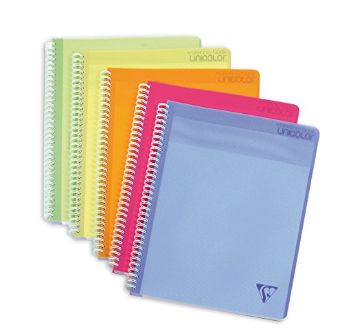 CLAIREFONTAINE Linicolor Meeting Book reliure intégrale 22,5x29,7 160p assorti FRESH aléatoire