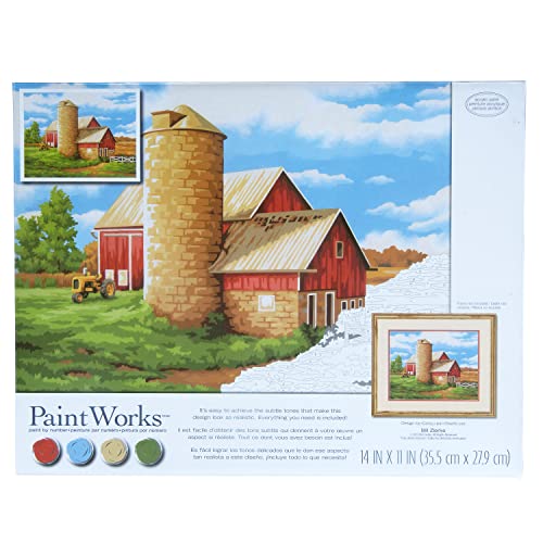 Peinture par numéro kit de loisirs créatifs adultes toile multicolore