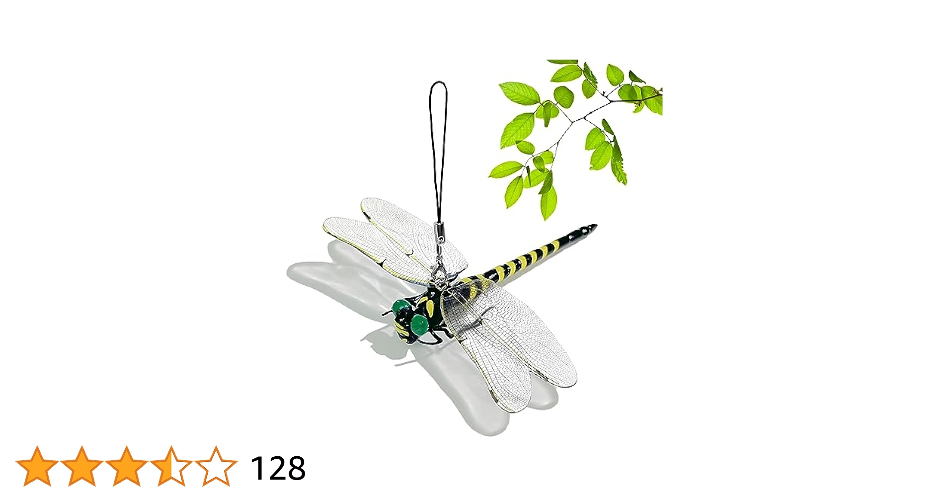 目にトンボが刺さった置物