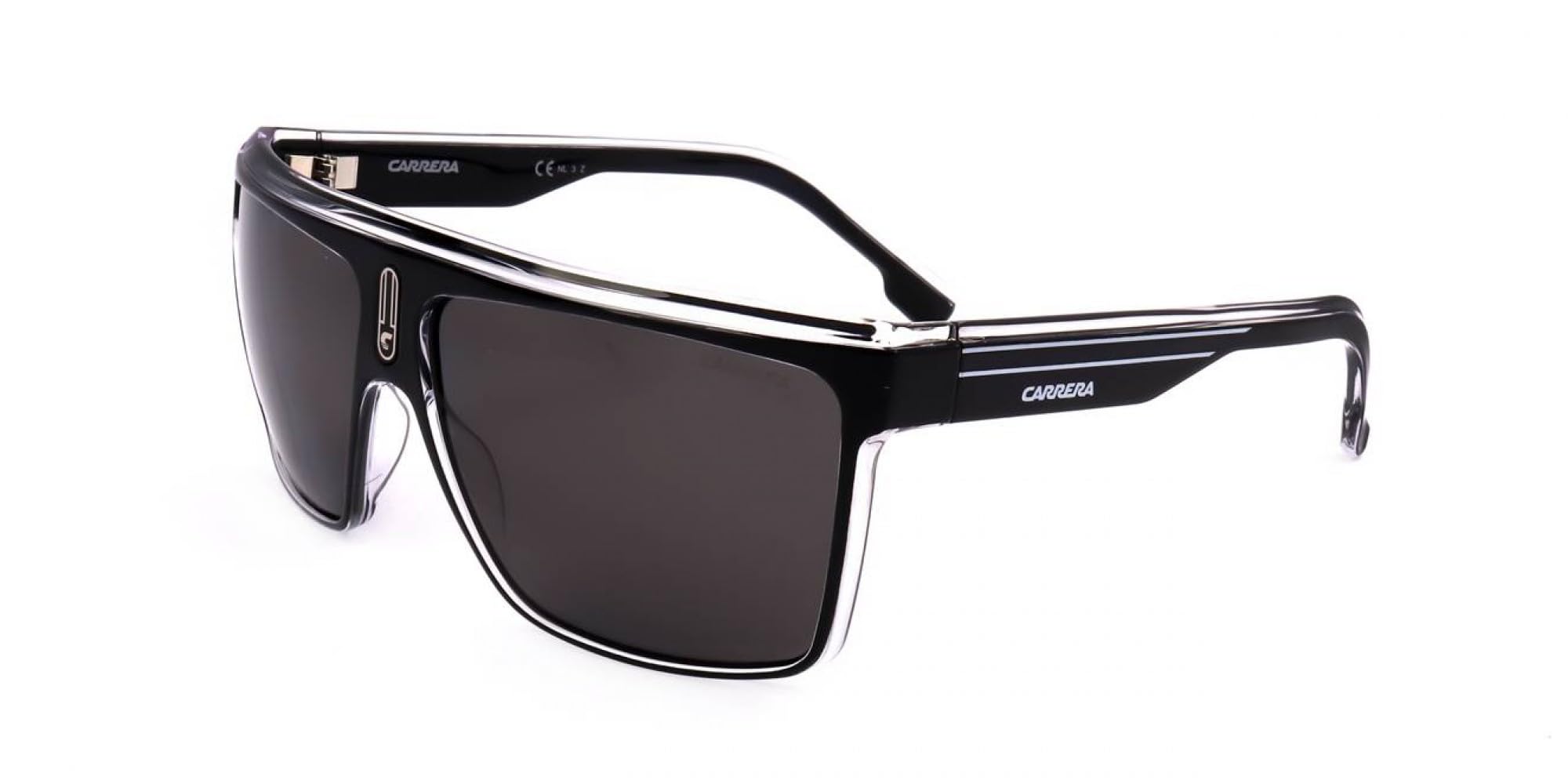 Carrera Unisex Black 22/N Crystal Sunglasses