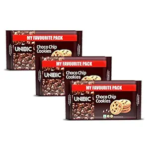 Unibic Choco Chip Cookie 900g | Pack of 3 at Rs. 405