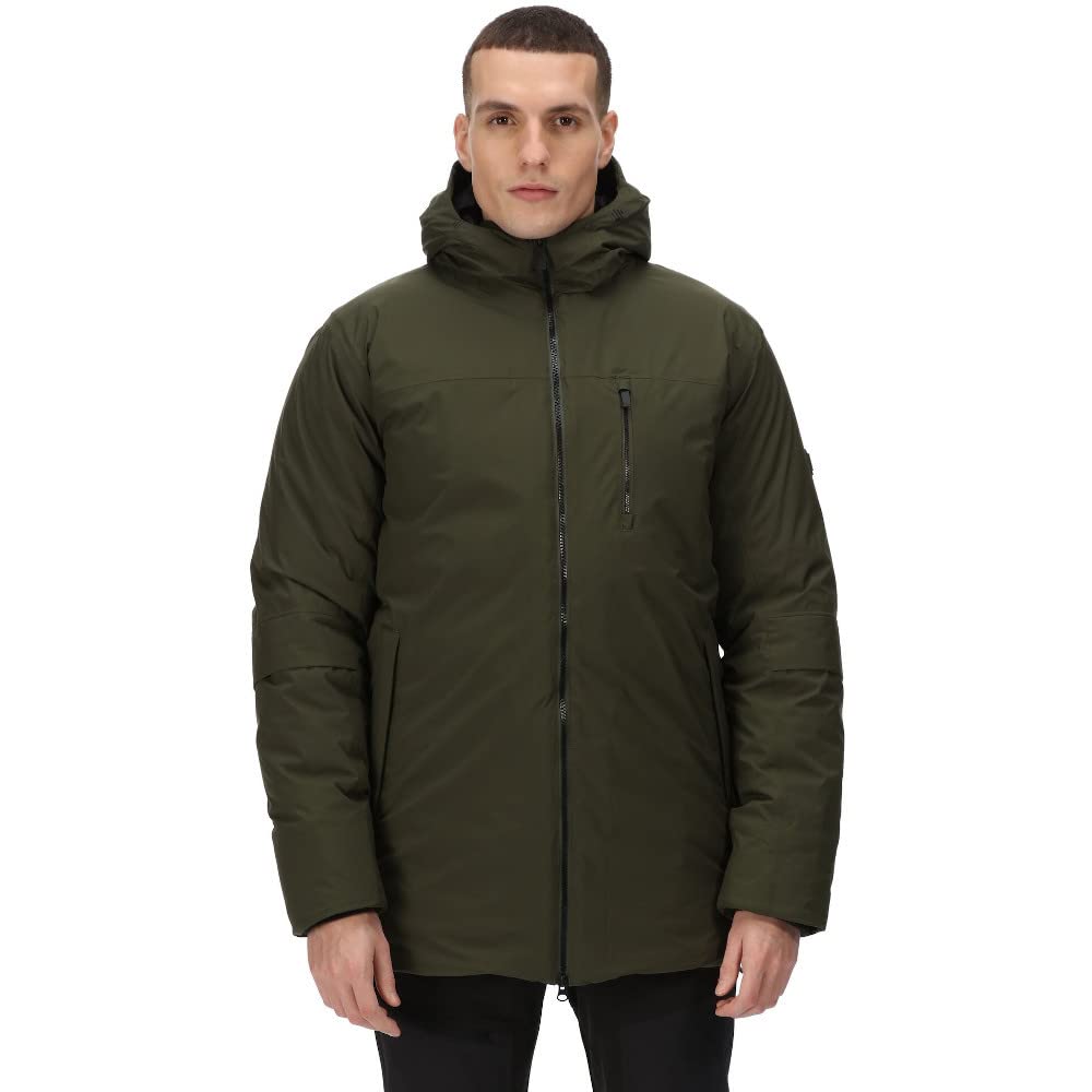 Regatta Mens Yewbank II Parka (XL) (Dark Khaki)