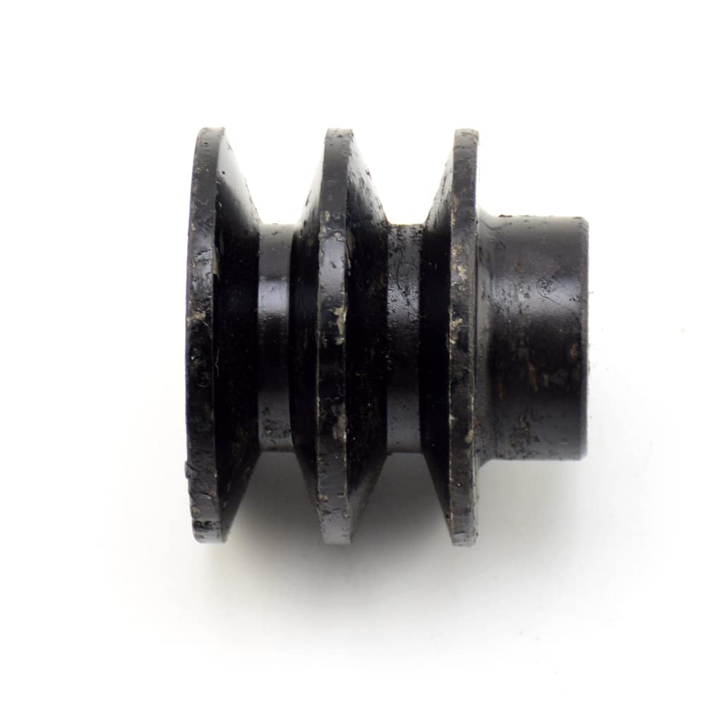 Polea de Correa en V Doble Ranura 35mm OD 20mm ID para Motores 168F 170F GX110 GX120 GX160 GX200 7HP ATV Go Kart