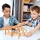 60 Stück Pferdezaun Spielzeug Kunststoff Zaun Tiere Spielzeug Miniatur Landschaftsdekoration Mini Bauernhof Zäune Kann in Verbindung mit Tiermodellen,Spielzeugautos usw Verwendet Werden