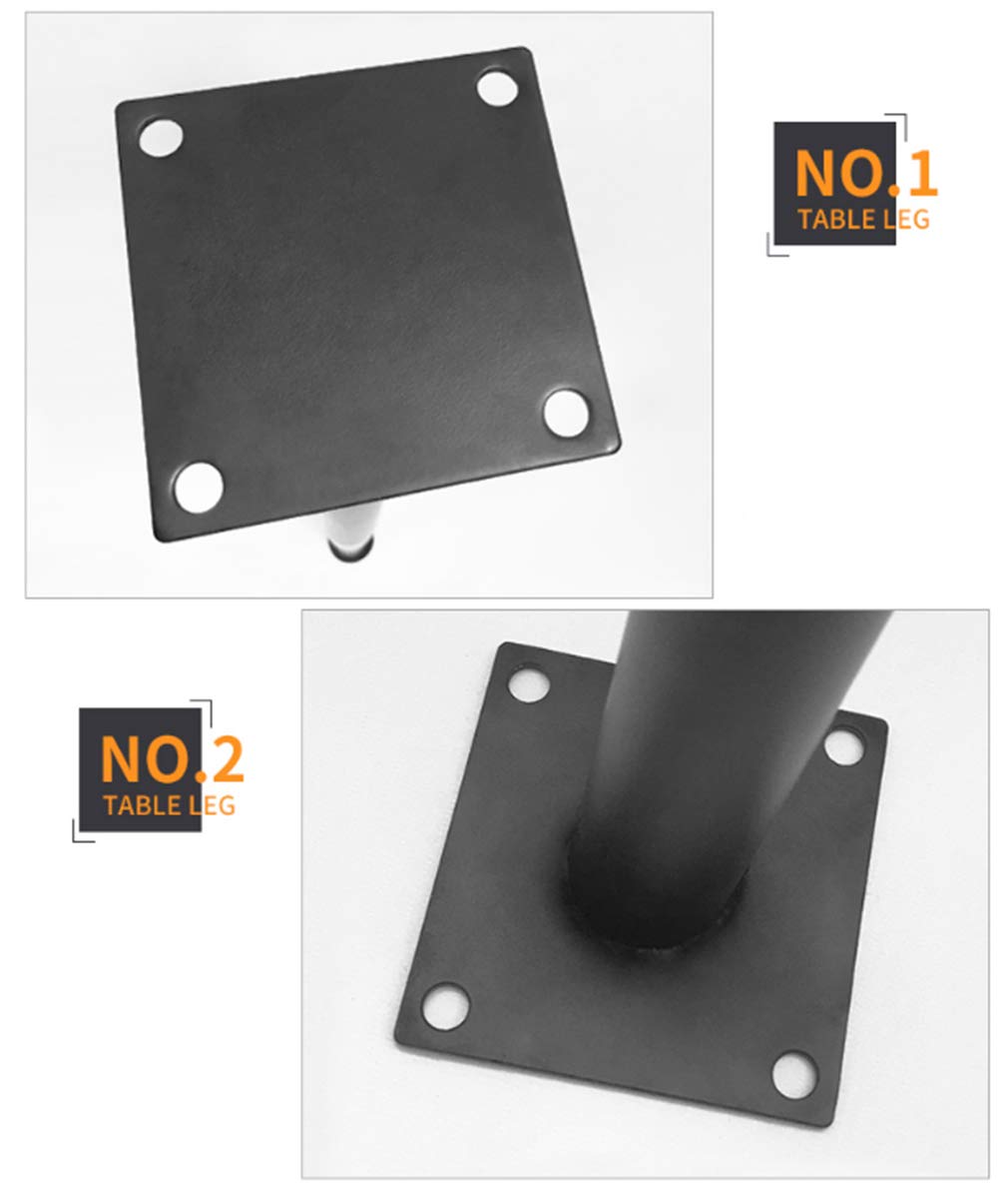Regulowane metalowe nogi stołowe zestaw 4 mebli do kawy jadalni biurko komputerowe wysokość 43 72 cm konfigurowalne zawiera akcesoria instalacyjne (złote 72 cm)