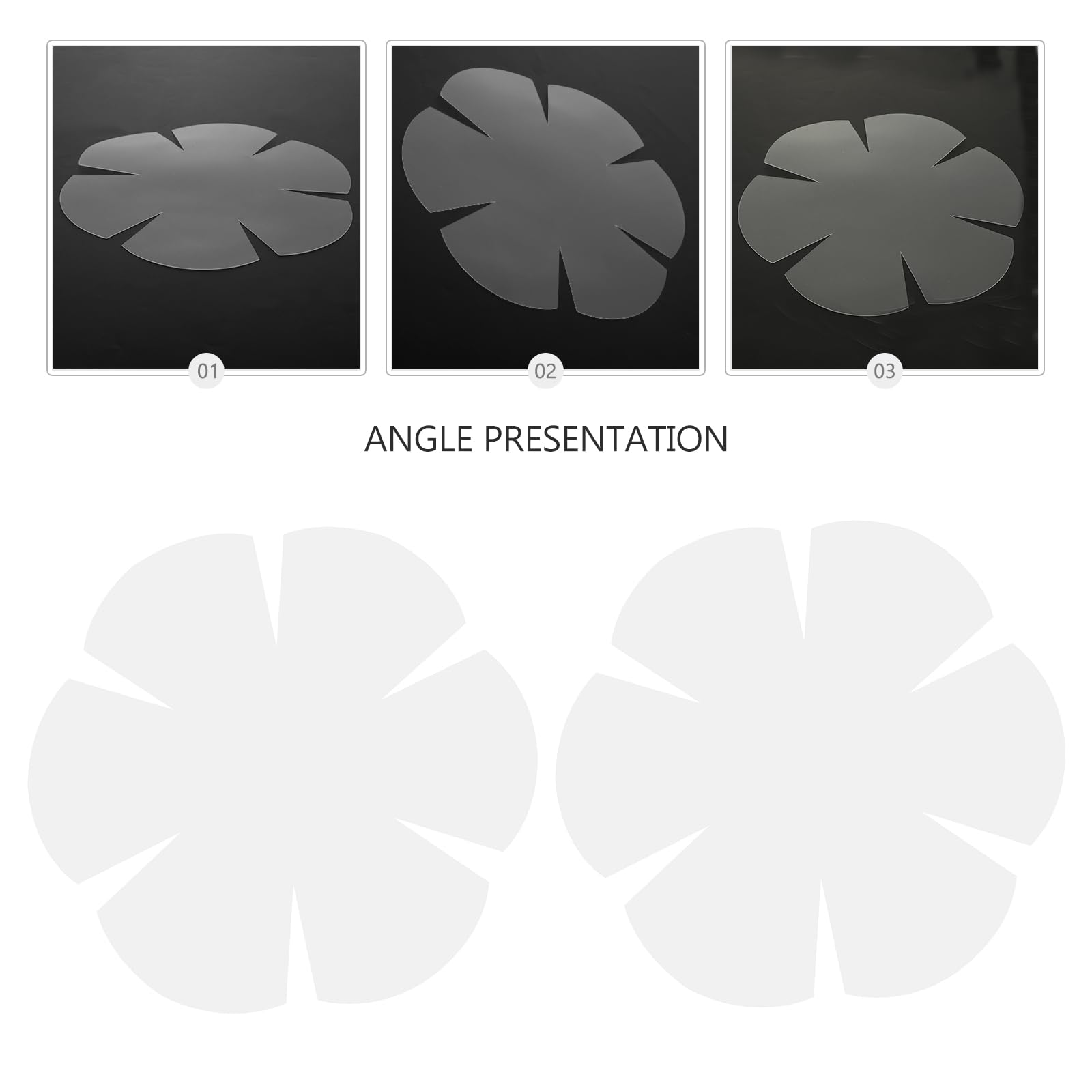 HOODANCOS Insulated Dishmat Template Bowl Cozy Template 3 Sizes Cotton Batting for Crafts Sewing Template Bun Dumpling Maker Compact Bowl Wraps Template The Pet Dish Rack Major to Rotate