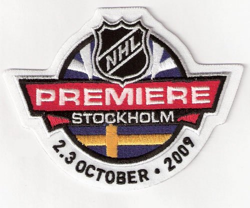 Patch Collection2009 NHL Premiere Game in Stockholm Jersey Patch (Red Wings vs. Blues)