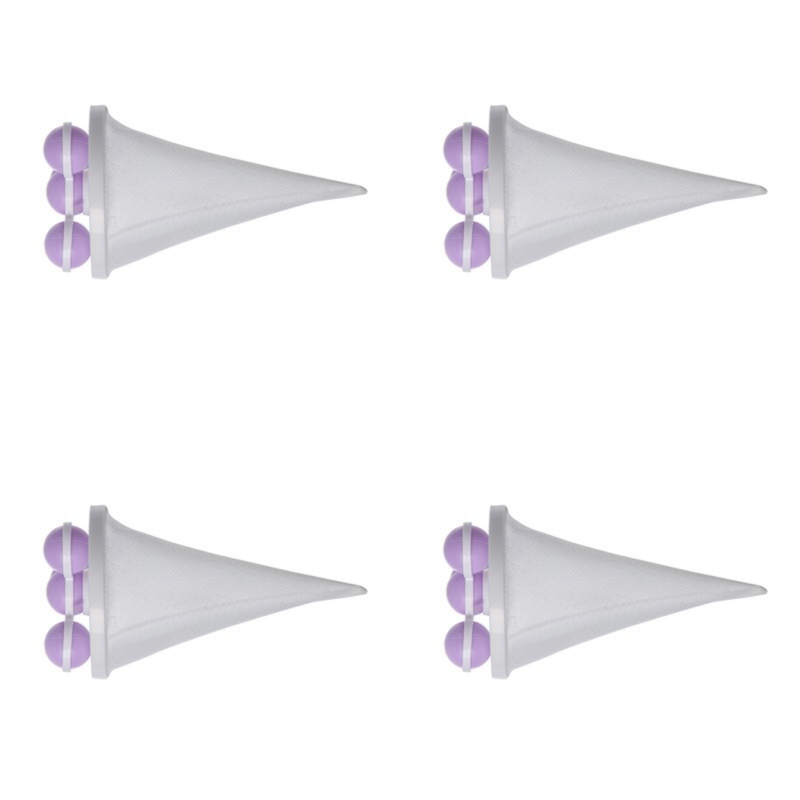 Floating Laundry Filter Ball Lint Remover Hair Catcher for Washing Machine Pet Catching Ball for Home 4PCS Laundry Remover