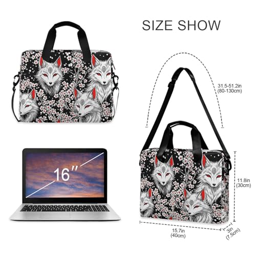 Maletín para laptop 15.6 pulg con estampado Cherry miniatura 5