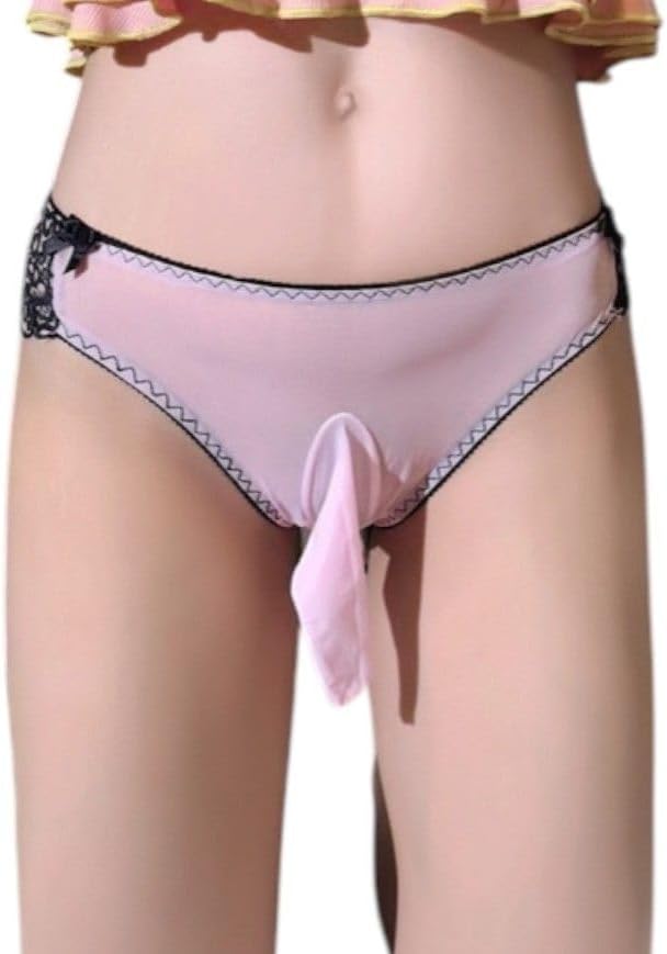 Sissy Clothes Panties Femboy Men Lingerie For Cross-dressers Trans Male Pouch MTF Panties Underwear Thongs Trans