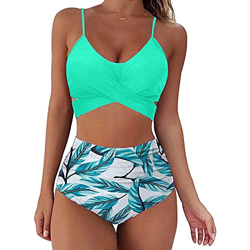 Coverup for Women Dress Romper Plus Size Plus Size Swimsuit Coverup for Women Sexy Swim White Sheer Tank White Swimsuit Coverup for Women Sets Teen Bikinis Teenagers Girls Skimpy Full-Green-S