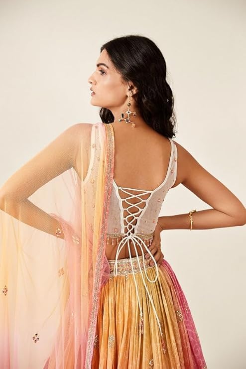 Indian Bollywood Designer Ready to Wear Lehenga Choli Party Wear Pakistani Beautiful Lengha Choli.3