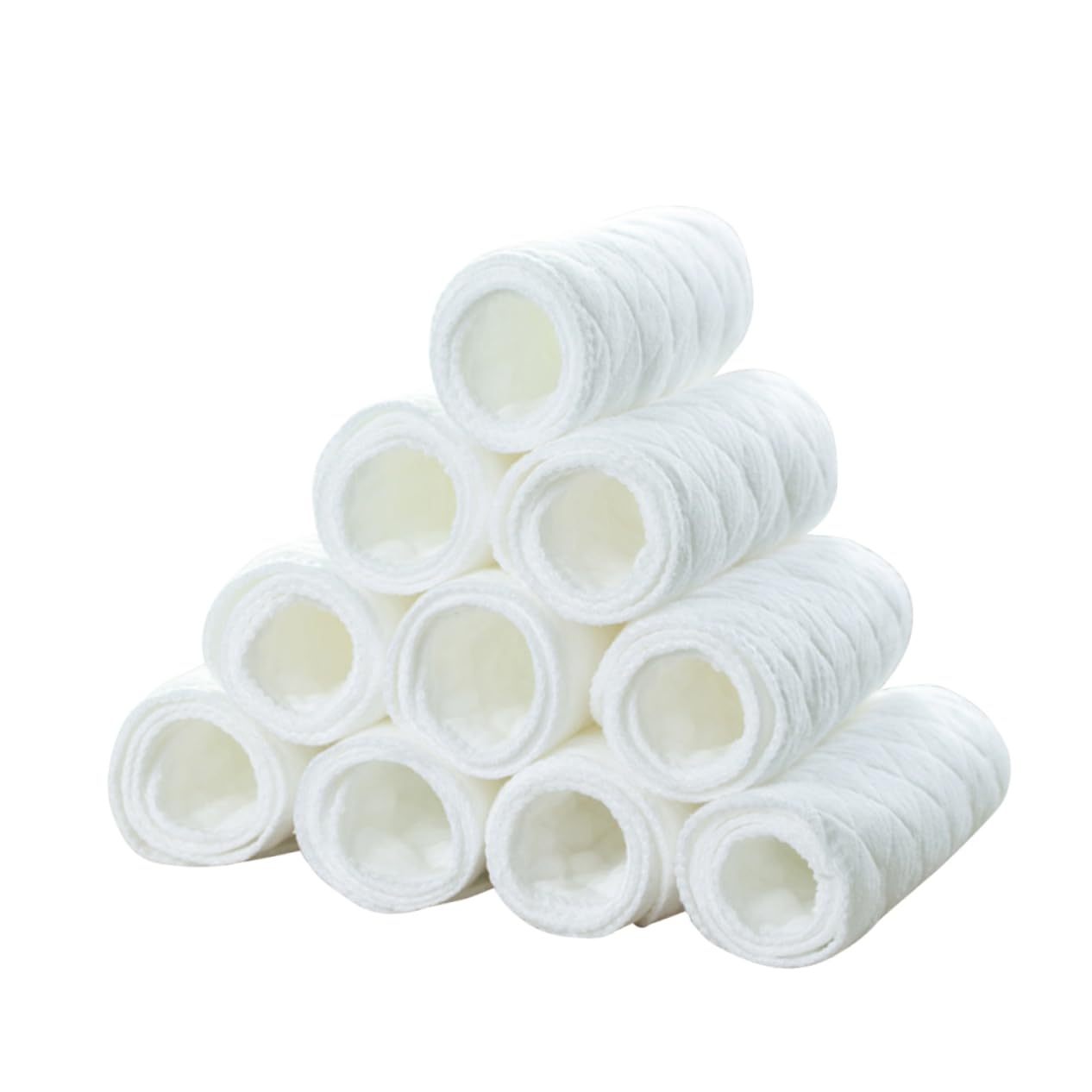 ibasenice Cotton Diapers Newborn Baby Diaper Clothes Reusable Leak-Proof Breathable Soft for Toddlers