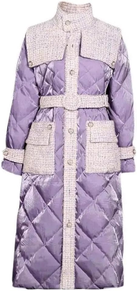 Winter Down Jacket Women's Mid-length Thickened Long-sleeved Slim