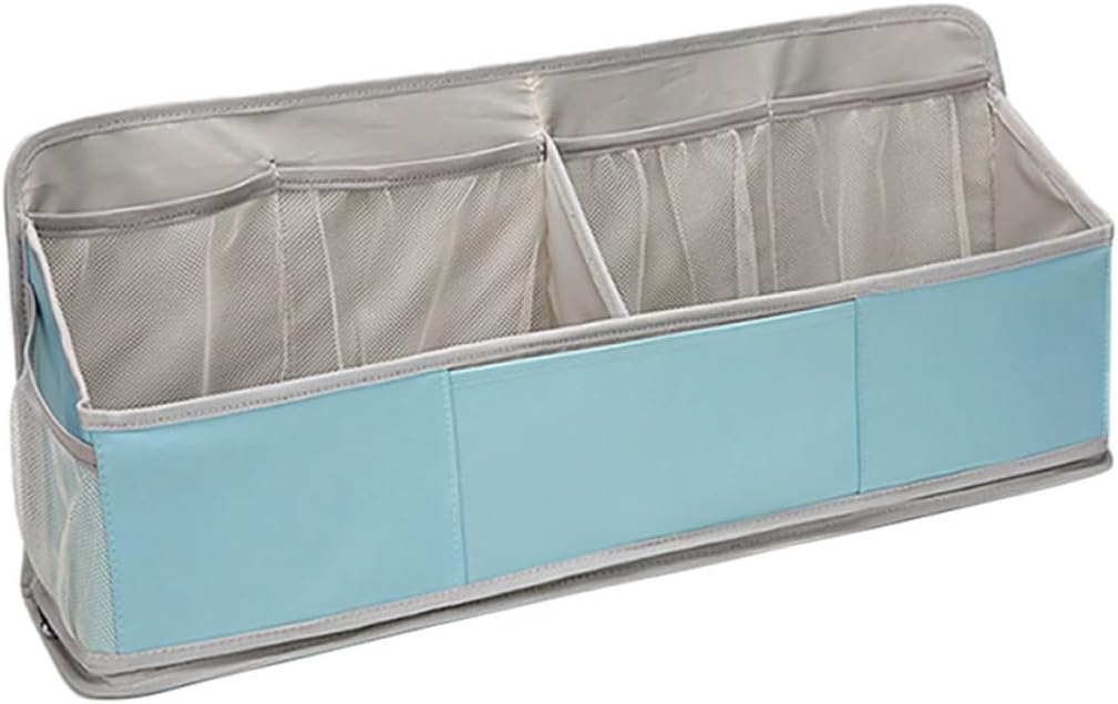 BESTonZON Hanging Diaper Organizer for Crib Xmas Oxford Cloth PP Heavy Duty