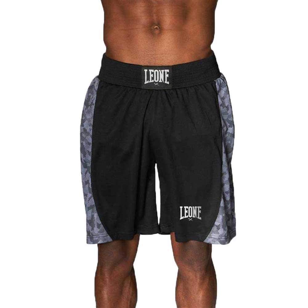 LEONE 1947, Boxing Shorts, Black, M, ABE11