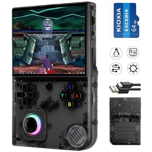 RG40XX V Consola de jogos de mão 4,0 polegadas visualização IPS TF 64G pré-instalada 5223 jogos 5G WiFi 4,2 Bluetooth Online Luta, Streaming HDMI
