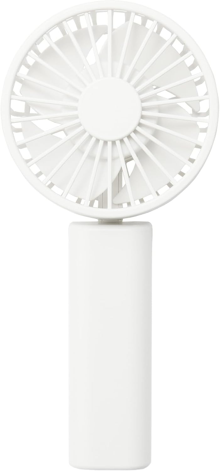 無印良品 充電式コンパクトハンディファン 白 MJ-HF4-WH LA1R9A4S