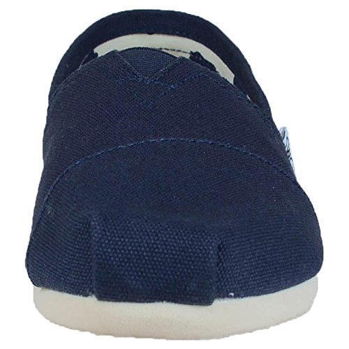 TOMS Navy Canvas Women's Classic 001001B07-NVY (Size: 7) - Image 6