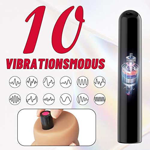 Automatischer Mastubrator SexSpielzeug für Die Männer Penis Vibratoren für IhnRealistische Masturbator 2 in 1 (color) – Bild 4