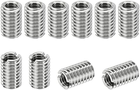 PATIKIL 10Stk Gewinde Adapter Hülse Reduziere Mutter M6*1  