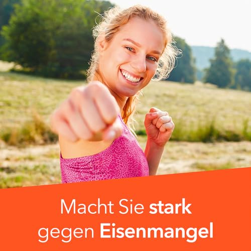 Eisentabletten-ratiopharm® 100 mg Filmtabletten: Eisenmangel ausgleichen und sich wieder fit und aktiv fühlen, 100 Filmtabletten