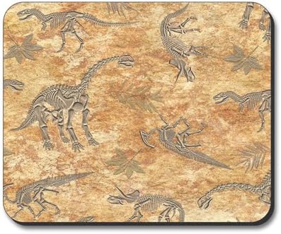 Art Plates Dinosaur Fossils Mouse Pad Image by Dan Morris