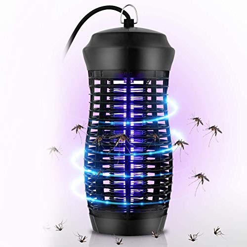 Preisvergleich Produktbild T98 UV Insektenvernichter, Elektrischer Insektenvernichter, 6W UV-Licht Camping Mückenlampe, Tragbare Moskito Fliegen Insektenlampe for Drinnen und Draußen