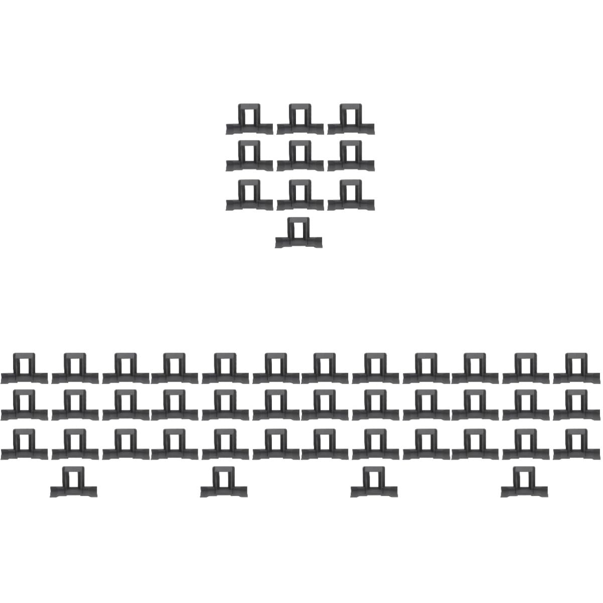 Hemobllo 50 Pcs Solar Drainage Buckle Auto Remove Stagnant Clip Solar Panel Water Clip Photovoltaic Clip Stagnant Clamp Build-up near The Panel Edges To Disassemble Accumulation Abs