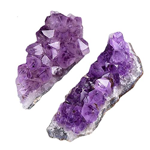 Améthyste naturelle géode de 250g, cadeau idéal de lithothérapie