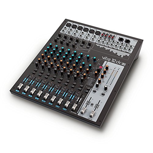 Funzione master con due vie di effetto, uscite XLR bilanciate, uscite di gruppo e monitor e un jack per cuffie.