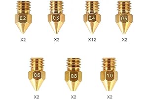 Creality Official MK8 Ender 3 24 Pcs 3D Printer Nozzles Kit