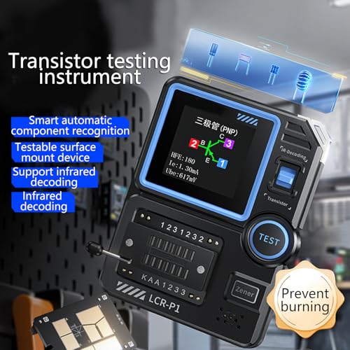 Multimètre testeur de triode et MOSFET à identification automatique - 6