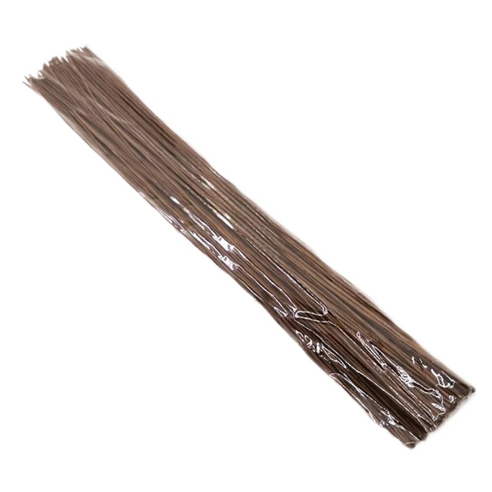 DMLAYHP Florist Wire 100Pcs 40cm Floral Wire Stems Paper Covered Iron Wire DIY Crafts Flower Making Accessory