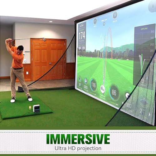 Pantalla de Proyección Golf Simulador 3x2m miniatura 2