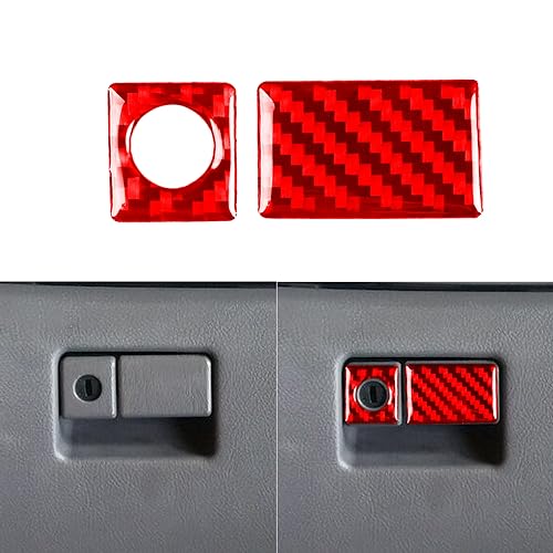 Accesorios para Auto Fibra Carbono 2 Piezas miniatura 1