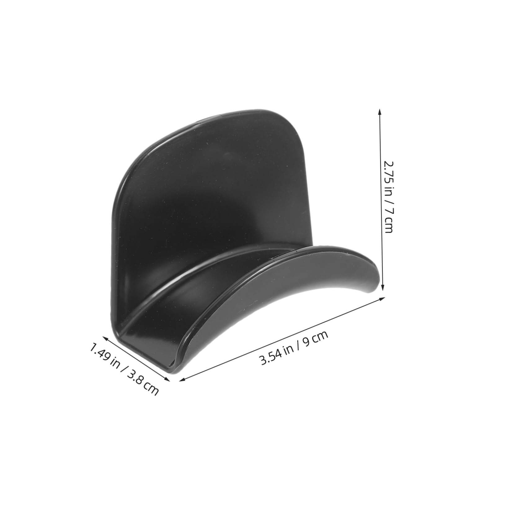 Uonlytech 18piezas Soporte De Auriculares Adhesivo Gancho De Pared Multifuncional para Auriculares Organizador De Audio para Oficina y Hogar Diseño Simple y Resistente Compatible Diversos