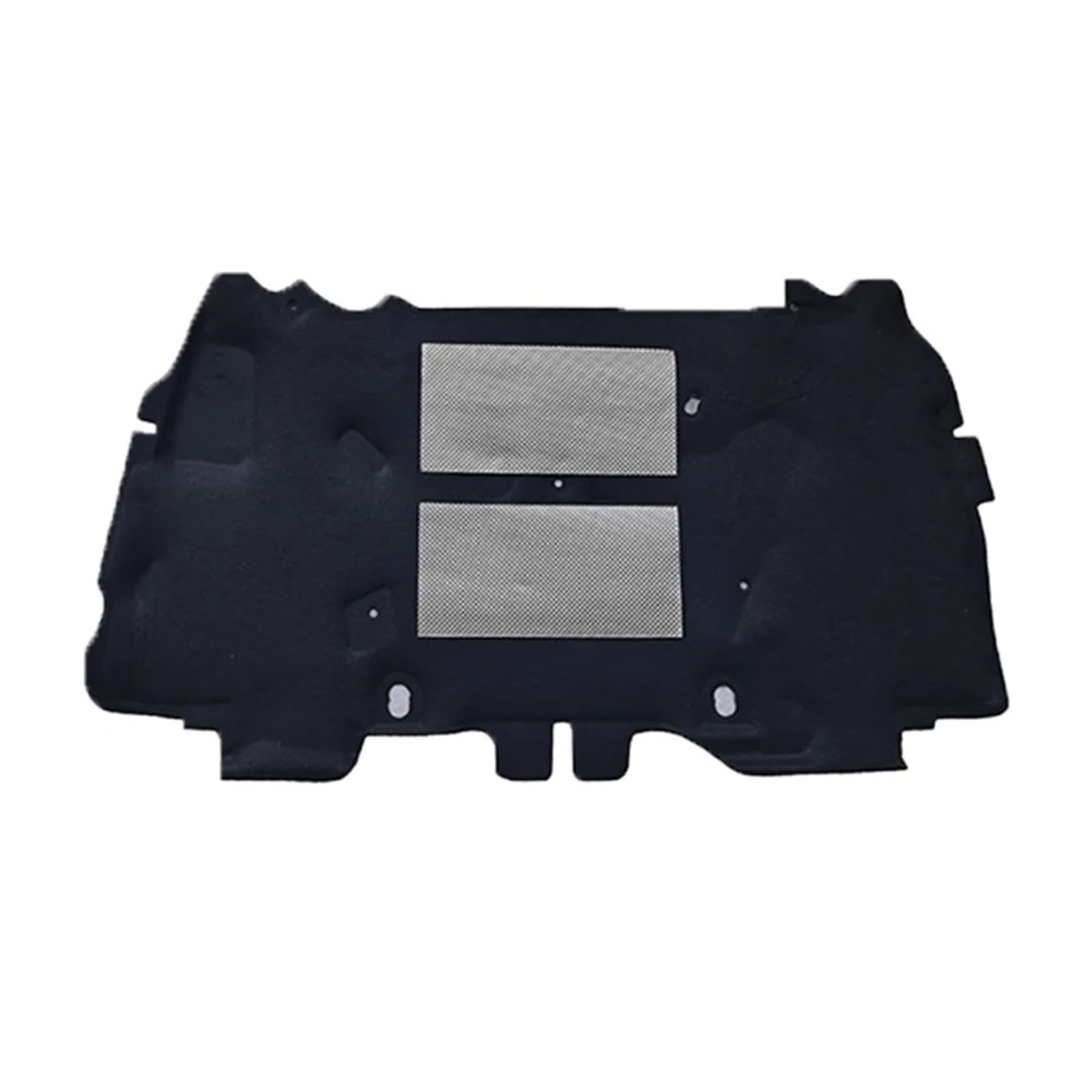 Waleqw One Color For Jeep For Wrangler For Jk 2007~2017 Front Hood Engine Heat Insulation Pad Cotton Cover Thermal Soundproof Fireproof Engine Heat Insulation Pad(C)