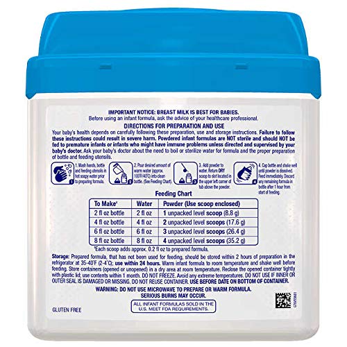 Kirkland Signature NonGMO, ProCare Infant Formula With Iron Milk Based