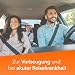 Reisetabletten-ratiopharm – Zur Vorbeugung und Behandlung von Reisekrankheit wie zum Beispiel Übelkeit, Schwindel und Erbrechen. Für angenehmeres Reisen für die ganze Familie, 20 Tabletten