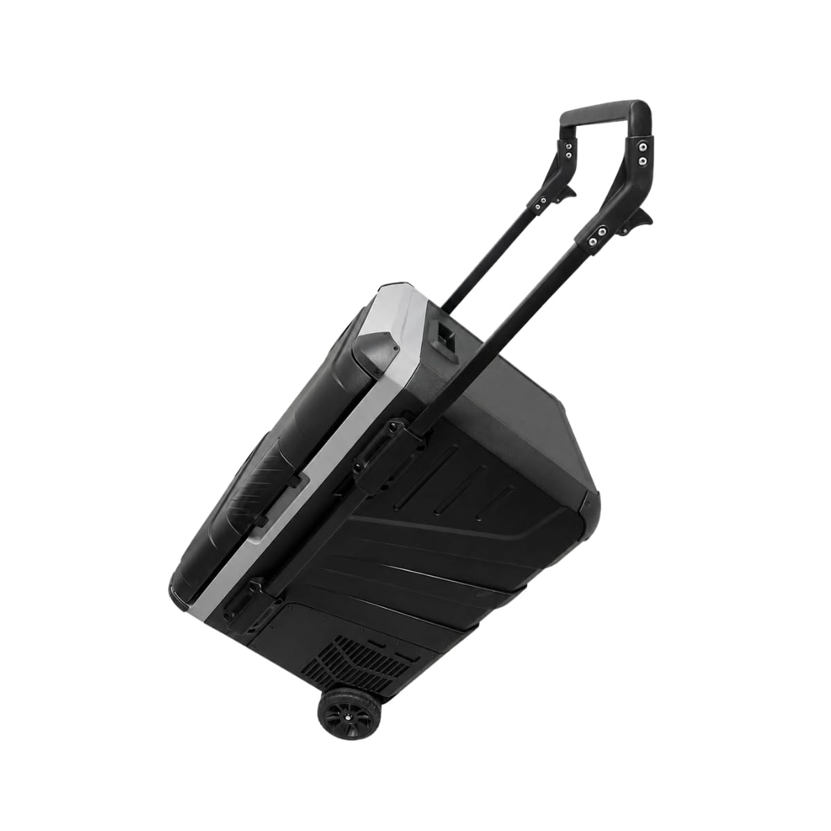 Nevera Portátil Eléctrica 35L con Compresor 12V 220V | para Coche, Furgoneta Camper, Autocaravana, Camión y Camping | Mini Congelador Rígido con Ruedas y Asa